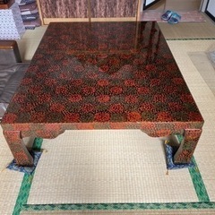 値下げします。津軽塗　座卓の画像