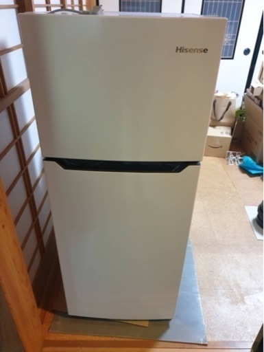 新品未使用冷蔵庫　ハイセンス　Hisense HR-B12C (2019 年製)