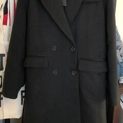 [新品・未着用]海外製高級サイドスリットロングコート　女性用
