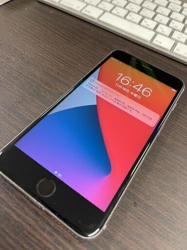 iPhone 6s Plus Silver 64GB SIMロック解除