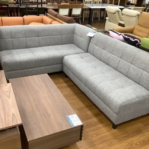 収納機能付きコーナーソファー【トレファク 川越店】