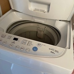 全自動洗濯機　2016年製　4.6kgの画像