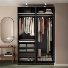 IKEA ワードローブ　大容量！