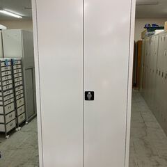 中古　 美品 　書庫　スチール両開き書庫　書類整理収納庫　5段　...