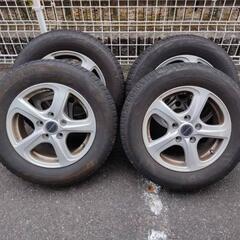 195/65r15 ブリジストン VRX2 スタッドレスタイヤ　ホイールセット　ノア　ボクシー　セレナ　ステップワゴン　アルミホイール
