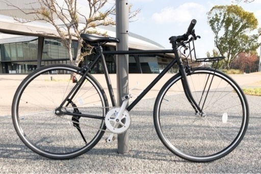 【お譲り先決定】ピストバイク700Cフラットバー