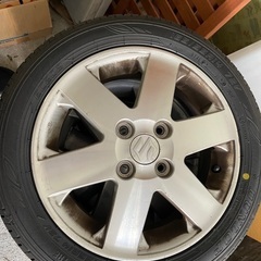 【新品！ホイール付き】ワゴンR DUNLOP 165/55R14 72V