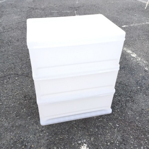 ★美品 綺麗です★プラ 衣装ケース 引き出し棚
