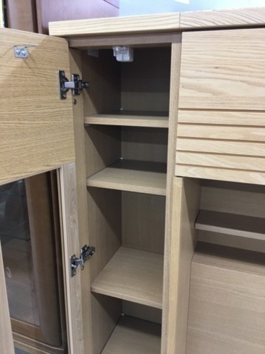 大川家具　テレビボード　ハイタイプ