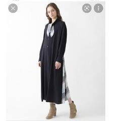 BURBERRY バーバリーブルーレーベル クレストブリッジ ド...