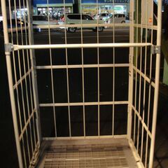 PRESTAR　ワークテナー　カゴ台車  幅95 奥行き80 高...