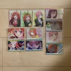 五等分の花嫁☆ウエハースカード