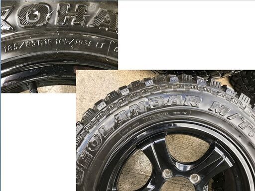ジムニー　アルミホイール　＆　185/85R16　GEOLANDER M/T +　4本セット