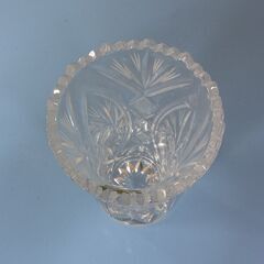 VARSOVIA クリスタルガラス 花瓶 長期保管の未使用の画像