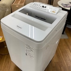 I467　Panasonic8.0ｋ洗濯機　2018年式