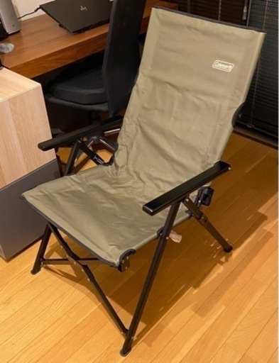 Coleman コールマン リクライニング式レイチェア オリーブ