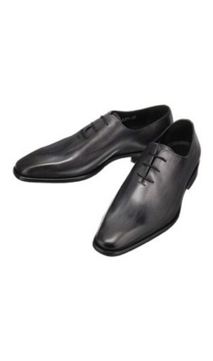 HILTON 27.5cmプレーントゥ【内羽根式】【戸賀敬城プロデュースモデル】