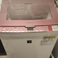 乾燥機付洗濯機　SHARP ES-PX8B-P　8キロ　乾燥4.5キロ