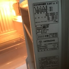 冷蔵庫お譲りしますの画像