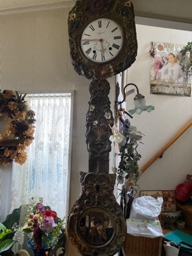 アンティーク　時計　28日午前引き取り限定