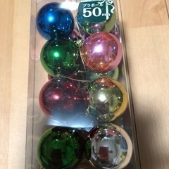 値下げ新品、クリスマスの飾りの画像