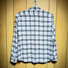 Banana Republic　バナナリパブリック　秋冬用チェックシャツ　XL　の画像
