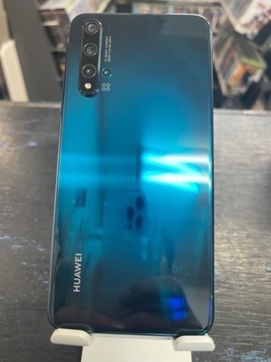 【SIMフリー】中古 HUAWEI nova 5T 本体のみ YAL-L21 クラッシュブルー 国内版