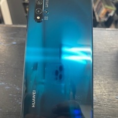 【SIMフリー】中古 HUAWEI nova 5T 本体のみ YAL-L21 クラッシュブルー 国内版 SIMフリー】中古 HUAWEI nova 5T 本体のみ YAL-L21 クラッシュブルー