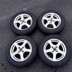 ～SOLD！～【中古品】14インチホイール おまけスタッドレスタ...