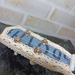 ✨年末特別価格✨ウクレレ　リメイク　楽器　インテリア　アンティークの画像