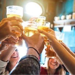 福間海岸で夕飲み友活※中止