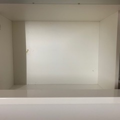【値段交渉】食器棚　ホワイト　の画像