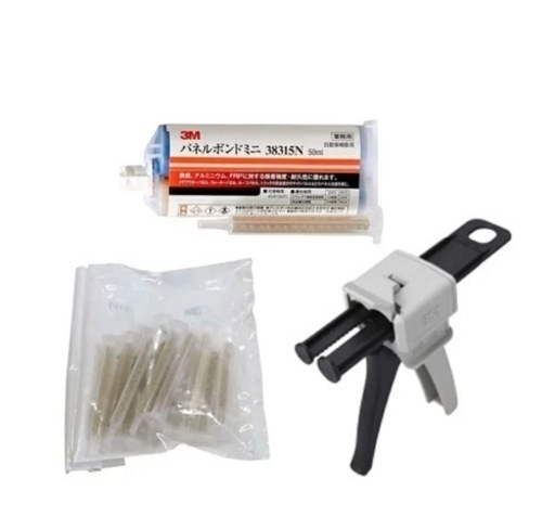 ハンドガン&パネルボンドミニ50ml&ミキシングノズル 1袋(12本入)