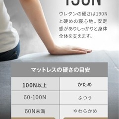 【掲載終了間近】3つ折りマットレスの画像