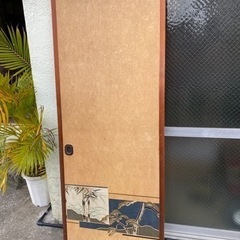 昭和レトロ　引き戸　ふすま