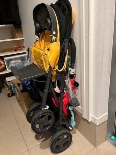 joovy 2人乗りベビーカー 使用感あり