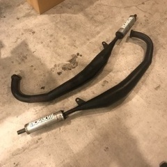 rz250 4l3 rz350 4u0 チャンバー 当時物