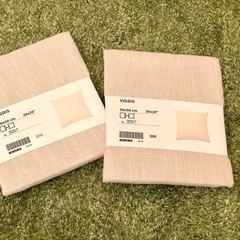 IKEA クッションカバー 50cm×50cm VIGDIS 2...