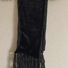 men'sマフラー（裏地フワフワ）の画像