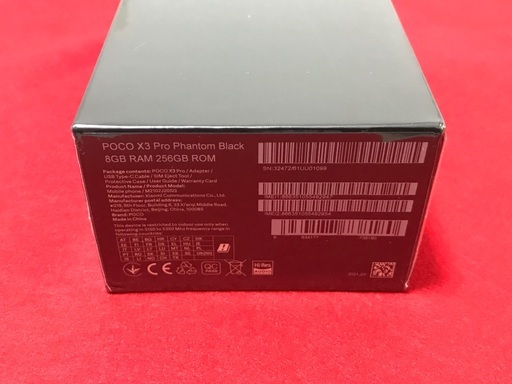 【新品★未開封】Poco X3 Pro 8GB/256GBブラック