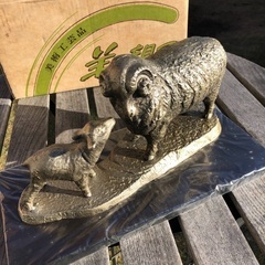 干支の置物　未年　ひつじ