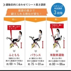 フィットネスバイク　コンフォートバイクII / AFB4309GX お値下げ不可。の画像