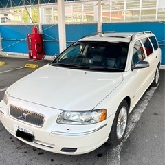 ボルボ V70 2.5T ホワイトパール 特別仕様車 車検5年2...