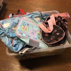 ポンポネット　エンジェルブルー　ナルミヤ　キッズバッグ　子供用バ...