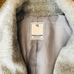 レディース　コクーンシルエットコートの画像