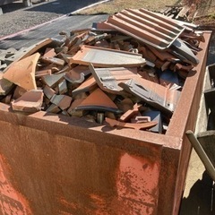 赤瓦のリサイクル　量が減ってきたため一度募集停止
