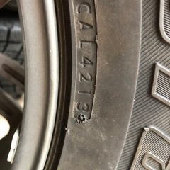 ジャーナルスタンダードレサージュ GIOLICA ツイード BIG ジャケットスタッドタイヤホイール 4本セット 225/65R17 weds GYLE 17x7J 5H 中古