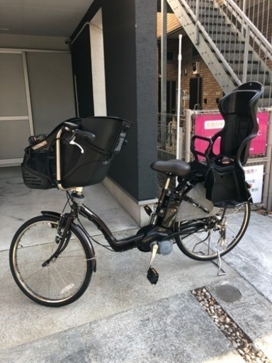 ⭐︎ 電動アシスト 自転車 Panasonic Gyutto ブラウン 幼児2人乗 ⭐︎