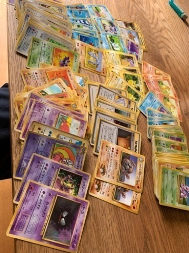 「取引決まりました」旧ポケモンカード多数