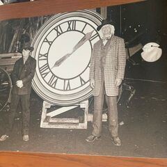 希少　Back to the Future 3 Marty & Doc 1885の画像